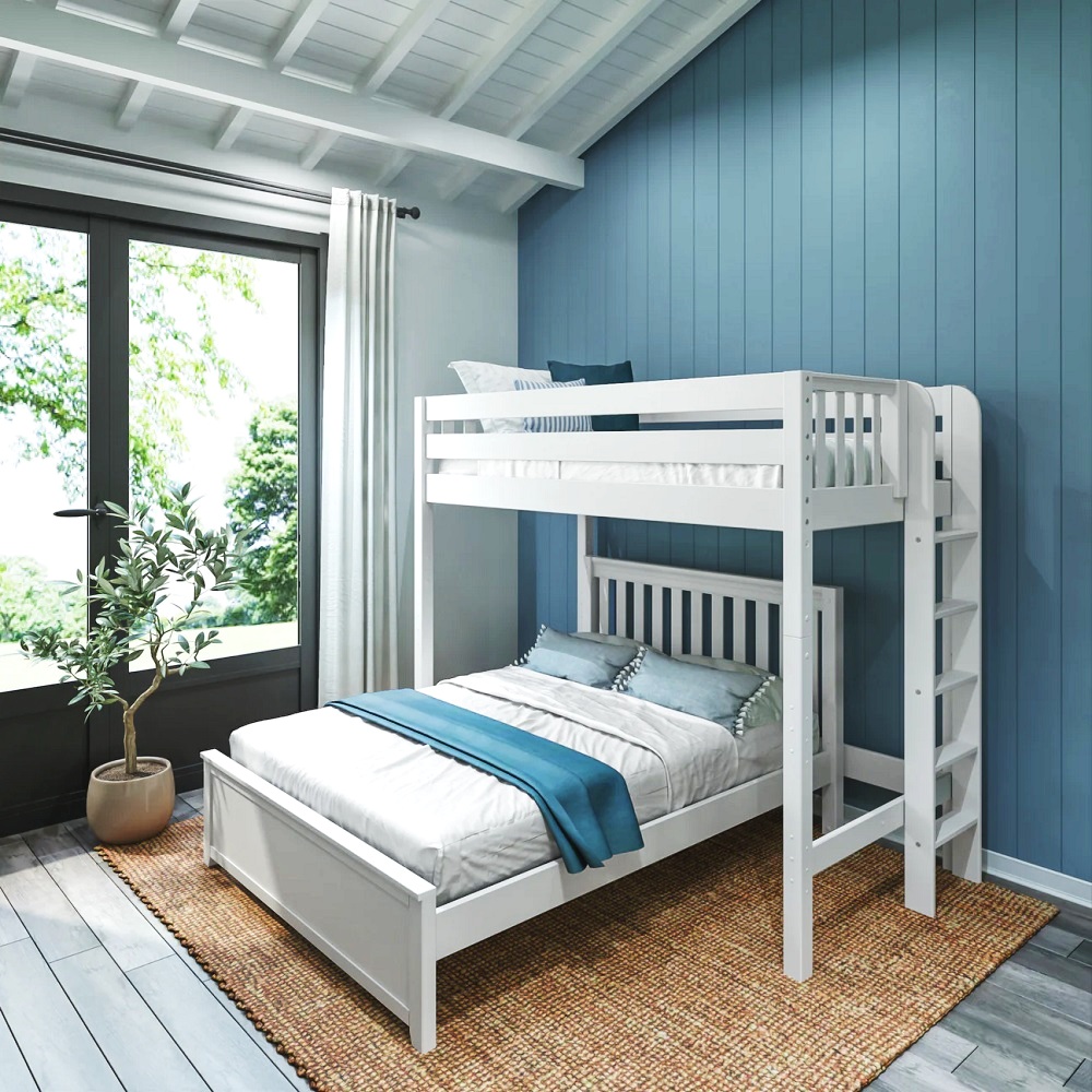 Crystal White L Shaped Loft Bed Questions & Answers