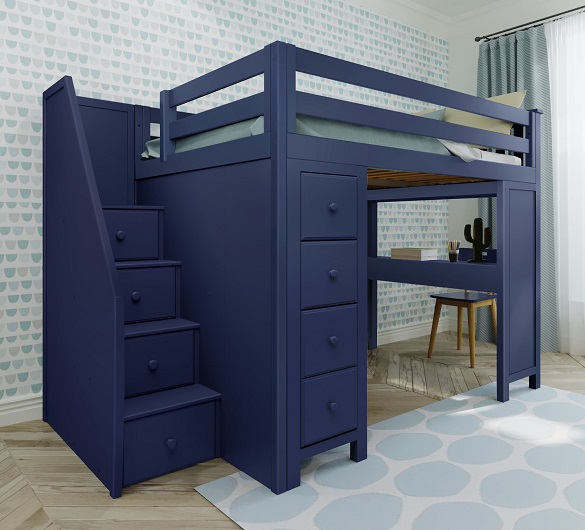 Braxton Blue All in One Full Size Loft Bed Questions & Answers