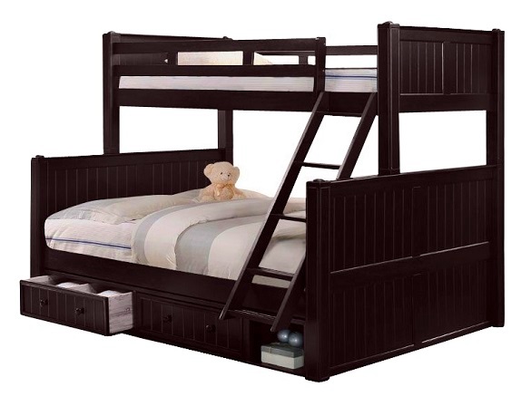 Foster Espresso Twin over Queen Bunk Bed Questions & Answers