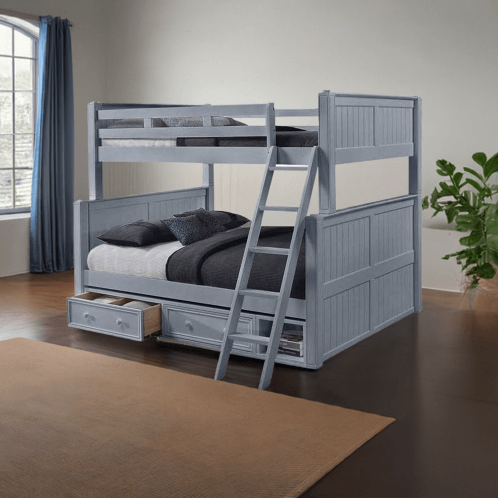 Moreno Grey Full over Queen Bunk Bed Questions & Answers