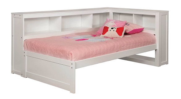Can the shelves be placed on the other side of the bed?