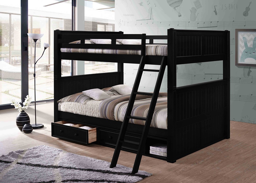 Eberhardt Black Queen over Queen Bunk Bed Questions & Answers