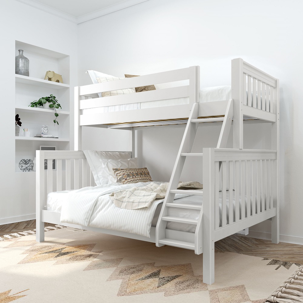 Lily White Twin over Queen Bunk Bed Questions & Answers