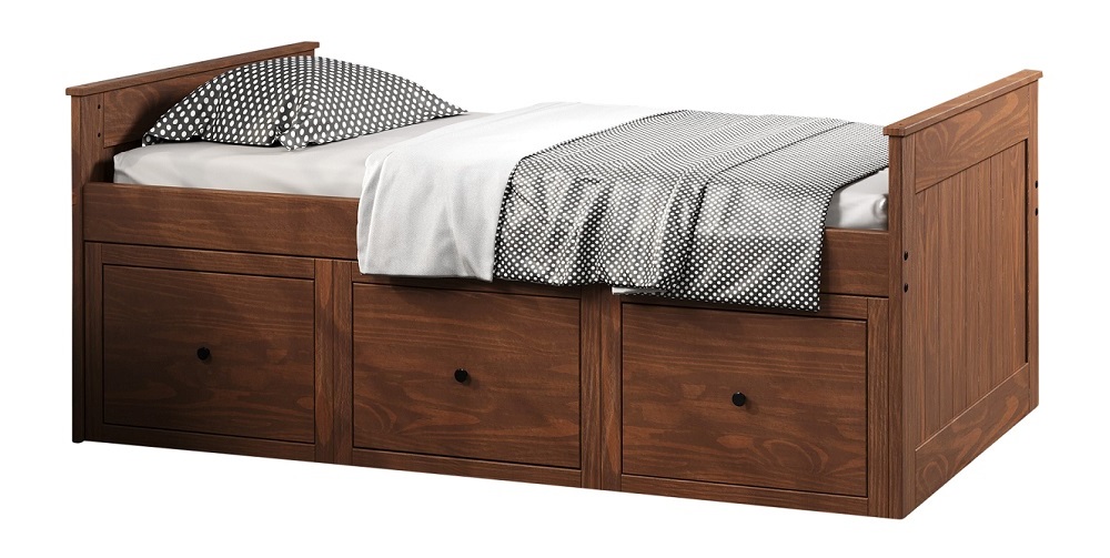 Duke Mahogany Brown Twin XL Captains Bed Questions & Answers