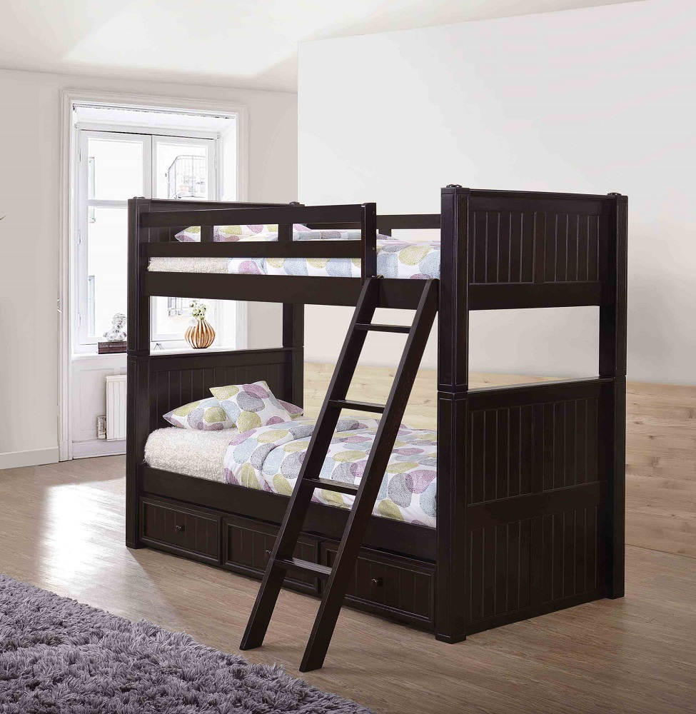 Foster Espresso Twin XL Bunk Beds Questions & Answers