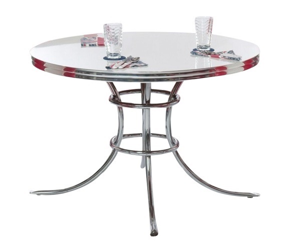 Chubbie Checker Round Retro Dining Table Questions & Answers