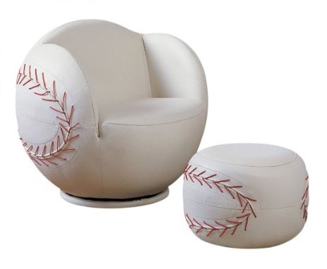 Baseball Swivel Chair & Ottoman Questions & Answers