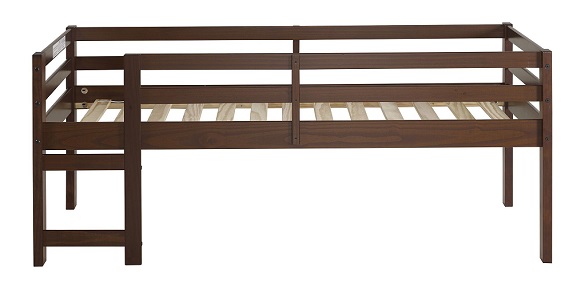 Eldon Walnut Twin Size Low Toddler Loft Bed Questions & Answers