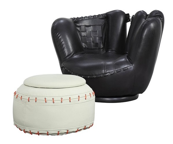 Baseball Glove Swivel Chair & Ottoman Questions & Answers