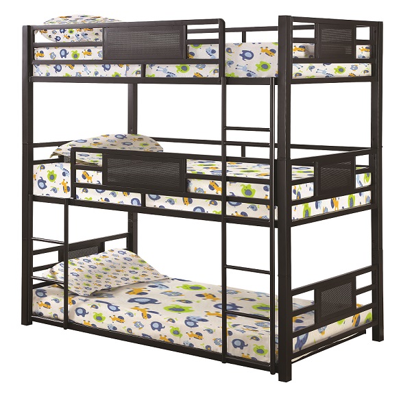 Triad Metal Triple Bunk Bed Questions & Answers