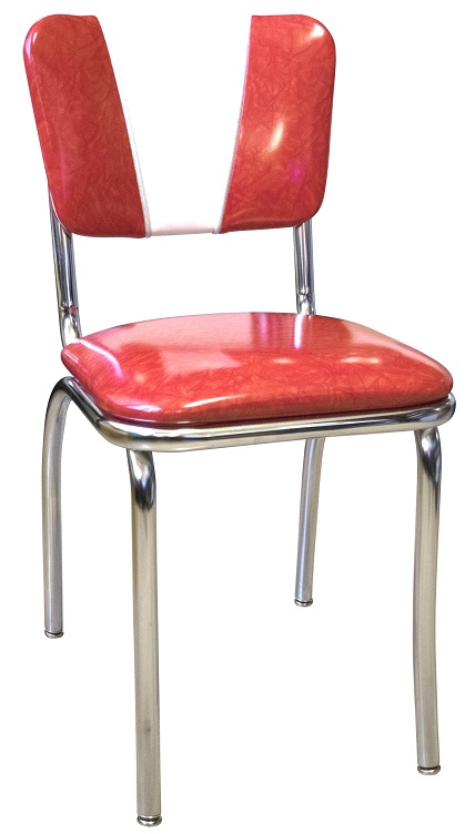 Diner chair with arm rests