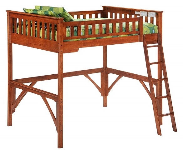 Eastwood Cherry Wood Loft Bed Questions & Answers