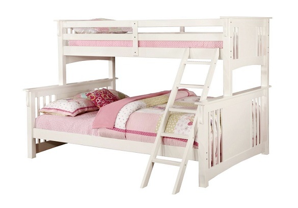 Marlie White Bunk Bed Twin over Queen Questions & Answers