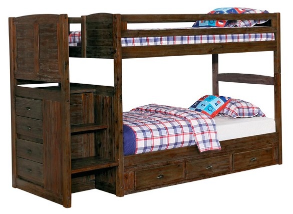 Are top and bottom bunks detachable?