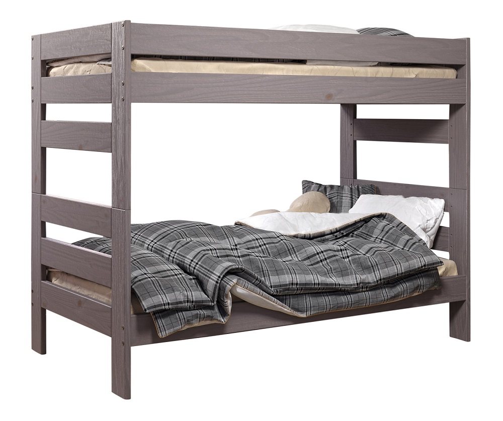 Thornhill Distressed Walnut Twin XL Wooden Bunk Beds Questions & Answers